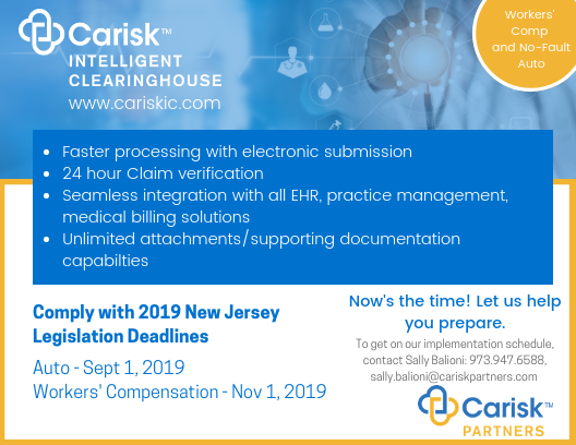Carisk Intelligent Clearinghouse - Medical Society of New Jersey